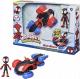 Figurka Hasbro Spidey and his Amazing Friends - Pojazd 2w1 Techno Racer (F1463/F1945) 1