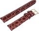 Diloy Skórzany pasek do zegarka 18 mm Diloy P332.18.2 Krokodyl 1
