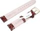 Diloy Skórzany pasek do zegarka 18 mm Diloy P332.18.2 Krokodyl 1