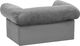 vidaXL Sofa dla psa, z szufladą, szara, 75x50x38 cm, pluszowa 6