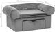 vidaXL Sofa dla psa, z szufladą, szara, 75x50x38 cm, pluszowa 8