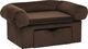 vidaXL Sofa dla psa, z szufladą, brązowa, 75x50x38 cm, pluszowa 2