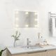 Lustro vidaXL 60x40cm srebrny (3078637) 3