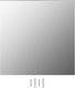 Lustro vidaXL 60x60cm srebrny (3078638) 7