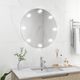 Lustro vidaXL 70x70cm srebrny (3078642) 1