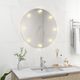 Lustro vidaXL 70x70cm srebrny (3078642) 3