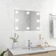 Lustro vidaXL 70x50cm srebrny (3078643) 1