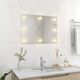 Lustro vidaXL 70x50cm srebrny (3078643) 3