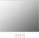 Lustro vidaXL 100x60cm srebrny (3078645) 8