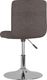 vidaXL Obrotowe krzesła stołowe, 4 szt., kolor taupe, obite tkaniną 6