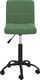 vidaXL Obrotowe krzesło stołowe, ciemnozielone, obite aksamitem 2