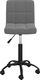 vidaXL Obrotowe krzesło stołowe, ciemnoszare, obite aksamitem 2