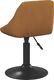 vidaXL Krzesło stołowe, brązowe, obite aksamitem 4