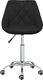 vidaXL Obrotowe krzesła stołowe, 4 szt., czarne, sztuczna skóra 3