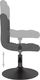 vidaXL Obrotowe krzesła stołowe, 2 szt., ciemnoszare, aksamitne 6