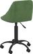 Krzesło biurowe vidaXL Ciemnozielone 4