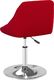 vidaXL Obrotowe krzesła stołowe, 4 szt., winna czerwień, aksamitne 5