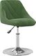 vidaXL Obrotowe krzesła stołowe, 2 szt., ciemnozielone, aksamitne 2