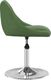 vidaXL Obrotowe krzesła stołowe, 2 szt., ciemnozielone, aksamitne 4