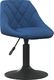 vidaXL Obrotowe krzesła stołowe, 2 szt., niebieskie, aksamitne 2