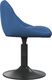 vidaXL Obrotowe krzesła stołowe, 2 szt., niebieskie, aksamitne 4