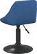 vidaXL Obrotowe krzesła stołowe, 2 szt., niebieskie, aksamitne 5