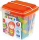 Mochtoys Klocki Jeżyki Pin Bricks Emergency 102 el Wiaderko Bloko 1