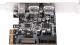 Kontroler SilverStone PCIe 2.0 x2 - 2x USB 3.0 + 1x USB-C 3.2 Gen 2 (SST-ECU05) 8