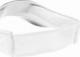Asics Asics Performance Visor 3013A278-100 białe One size 3