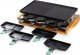 Grill elektryczny Domo Domo Raclette D09246G Bamboo black - 1200W 1