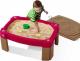 Step2 Duża Piaskownica Stół Z Pokrywą Tor Samochodowy 91.4x41.7 cm (759499) 1