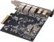 Kontroler Akasa PCIe 2.0 x4 - 3x USB 3.2 Gen 2 + 2x USB-C 3.2 Gen 2 (AK-PCCU3-09) 3