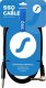 Kabel SSQ Jack 6.3mm  - Jack 6.3mm 1m czarny (SS-1439) 2