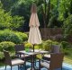 Carruzzo L43D PARASOL OGRODOWY REGULOWANY ROMA 3M 12