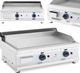 Royal Catering Grill gazowy podwójny gładki nastawny nierdzewny na gaz ziemny 2x 3.1 kW 0.02 bar 74.5 x 40 cm Grill gazowy podwójny gładki nastawny nierdzewny na gaz ziemny 2x 3.1 kW 0.02 bar 74.5 x 40 cm 1