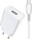 Ładowarka C5 1x USB-A 2.1 A (6972310645674) 1