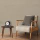 Home Styling Collection Zegar stołowy metalowy na biurko komodę szafkę stół czarny retro vintage 23 cm 3
