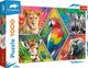 Trefl Puzzle 1000 elementów Egzotyczne zwierzęta Animal Planet 1