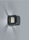Kinkiet lampa ścienna Logone led 1100 lumen 15 cm aluminium antracyt 1