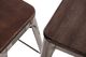 D2.DESIGN Hoker Paris Wood 65cm czarny sosna orzec 3
