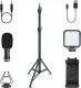 Mikrofon Xqisit Social Media Recording Kit black XL 1