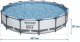 Bestway Basen stelażowy Steel Pro Max 457cm 18w1 (56488) 6