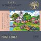 Trefl Puzzle drewniane 500+1 Letnia przystań TREFL 3