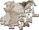 Trefl Puzzle drewniane 1000 Antyczna mapa świata TREFL 4