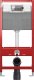 Stelaż Tece ZESTAW TECEPROF. DO WC 3/6L H112 BEZ MOC 1
