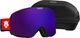 Majesty Gogle The Force Spherical Black Frame / Ultraviolet Lens + szybka Citrine 2022 5