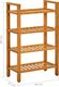 vidaXL Stojak na buty z 4 półkami, 50x27x80 cm, lite drewno dębowe 5