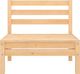 vidaXL 2-osobowa sofa ogrodowa, lite drewno sosnowe 3