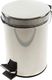 Kosz na śmieci Pepco na pedał srebrny (26323002) 3