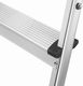 Hailo Drabina wolnostojąca dwustronna aluminiowa 2 stopniowa (4007126002464) 5